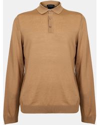 BOSS - Lancione Long-Sleeve Polo - Lyst