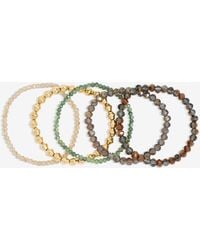 Mood - Multi-Colour Beaded Bracelets - Lyst