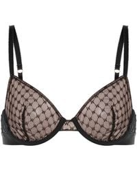 Wolford - Logo Lace Underwire Bra - Lyst