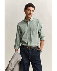 GANT - Regular Fit Poplin Shirt - Lyst