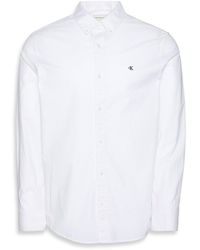 Calvin Klein - Long Sleeve Oxford Shirt - Lyst
