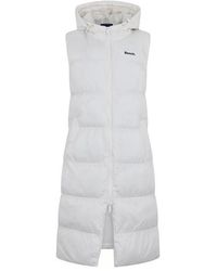 Bench - Ladies Padded Maxi Gilet- Winter - Lyst