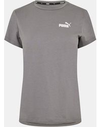PUMA - Ess Small Logo Regular Fit T-Shirt - Lyst
