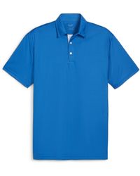PUMA - Pure Solid Short Sleeve Performance Polo Shirt - Lyst