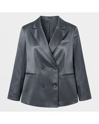 I Saw It First - Satin Blazer - Lyst
