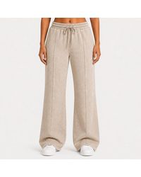 I Saw It First - Washed Pintuck Wide Leg Jogger - Lyst