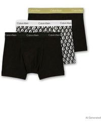 Calvin Klein - 3-Pack Cotton Stretch Boxer Shorts - Lyst