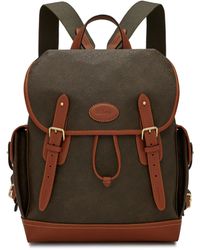 Mulberry - Heritage Scotchgrain And Leather Backpack - Lyst