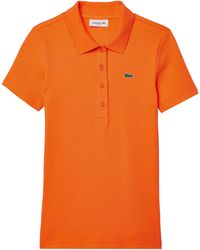 Lacoste - Slim-Fit L..D Ribbed Cotton Polo Shirt - Lyst
