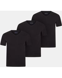 BOSS - Bodywear 3 Pack T-Shirts - Lyst