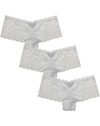 Be You - Pack Lace Frenchie Briefs - Lyst