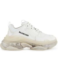 Balenciaga - Triple S Clear Sole Trainers - Lyst