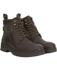 Barbour - Eslington Leather Yard Boots - Lyst
