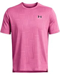 Under Armour - Tech Vent Geotessa Short Sleeve T-Shirt - Lyst