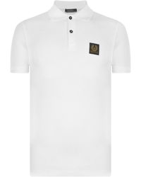 Belstaff - Cotton Pique Polo - Lyst
