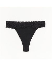 Be You - Pack Lace Trim Thong - Lyst