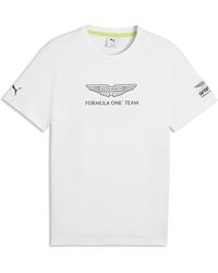 PUMA - X Aston Martin F1 Team Essentials Tee - Lyst