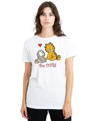 Garfield - Too Cute T-Shirt - Lyst
