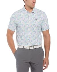 Original Penguin - Pg Alovr Novelty Short-Sleeve Performance Polo Shirt - Lyst