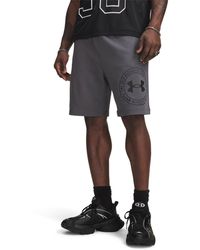 Under Armour - Fleece Jogger Shorts - Lyst