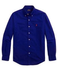 Polo Ralph Lauren - Slim Fit Garment Dyed Oxford Shirt - Lyst