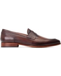 Base London - Bruno Penny Loafer - Lyst