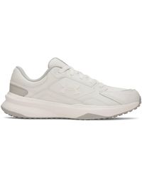 Under Armour - Edge Leather Low-Top Trainers - Lyst