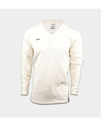 Slazenger 1881 - Long Sleeve Cricket Jumper - Lyst