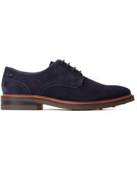 Base London - Mawley Derby Suede Shoes - Lyst