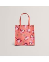 Ted Baker - Small Crosshatch Icon Tote Bag - Lyst