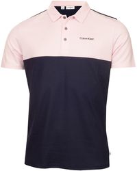 Calvin Klein - Jc Block Short Sleeve Performance Polo Shirt - Lyst
