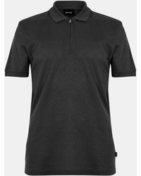 BOSS - Paras Short Sleeve Modern Polo Shirt - Lyst