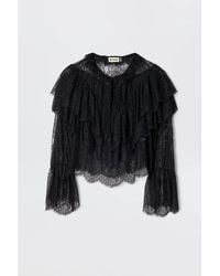 RIXO London - Faryn Long Sleeve Blouse - Lyst