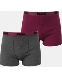 Lonsdale London - 2 Pack Boxer Shorts - Lyst
