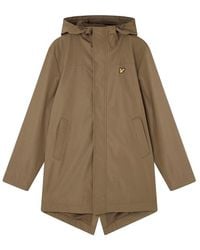 Lyle and scott green deals parka