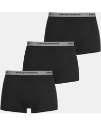 Emporio Armani - Core 3 Pack Boxer Shorts - Lyst