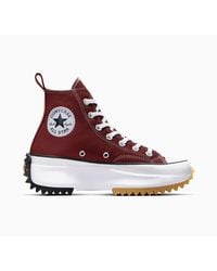 Converse - Run Star Hike Platform Canvas High-Top Trainers - Lyst