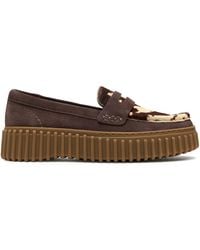 Clarks - Torhill Penny Leather Loafers - Lyst