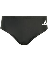 adidas - 3-Stripes Swim Trunks - Lyst
