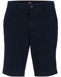 BOSS - Slice Chino Shorts - Lyst