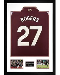 The Fan Cave - Morgan Rogers Signed Aston Villa Shirt Premium - Lyst
