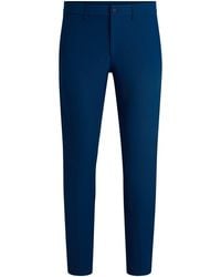 BOSS - Hbg Commuter-Slim Fit Trousers - Lyst