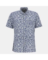 Barbour - Jackstone Short Sleeve Geometric Print Shirt - Lyst