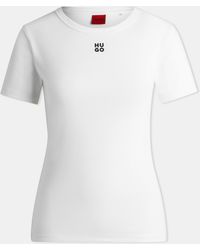 HUGO - Logo T-shirt - Lyst