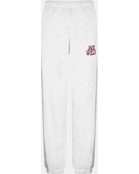 Jack Wills - Jw Contrast Logo Closed Hem Fleece Joggers - Lyst