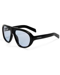 Prada - 0Pr C05S Aviator Sunglasses - Lyst