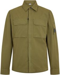 C.P. Company - Gabard Overshirt - Lyst