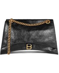 Balenciaga - Large Crush Chain Bag - Lyst