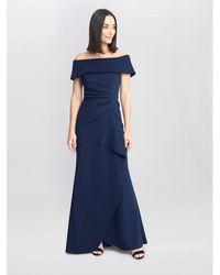 Gina Bacconi - Carla Off The Shoulder Maxi Dress - Lyst