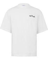 Off-White c/o Virgil Abloh - Off- Flower Skate T-Shirt - Lyst